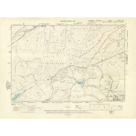 O.S. Map: CCLIX N.W. (1908) - Buckstones