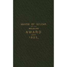 Manor of Golcar Inclosure Award 1823