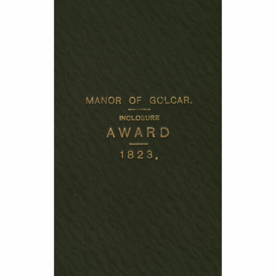 Manor of Golcar Inclosure Award 1823